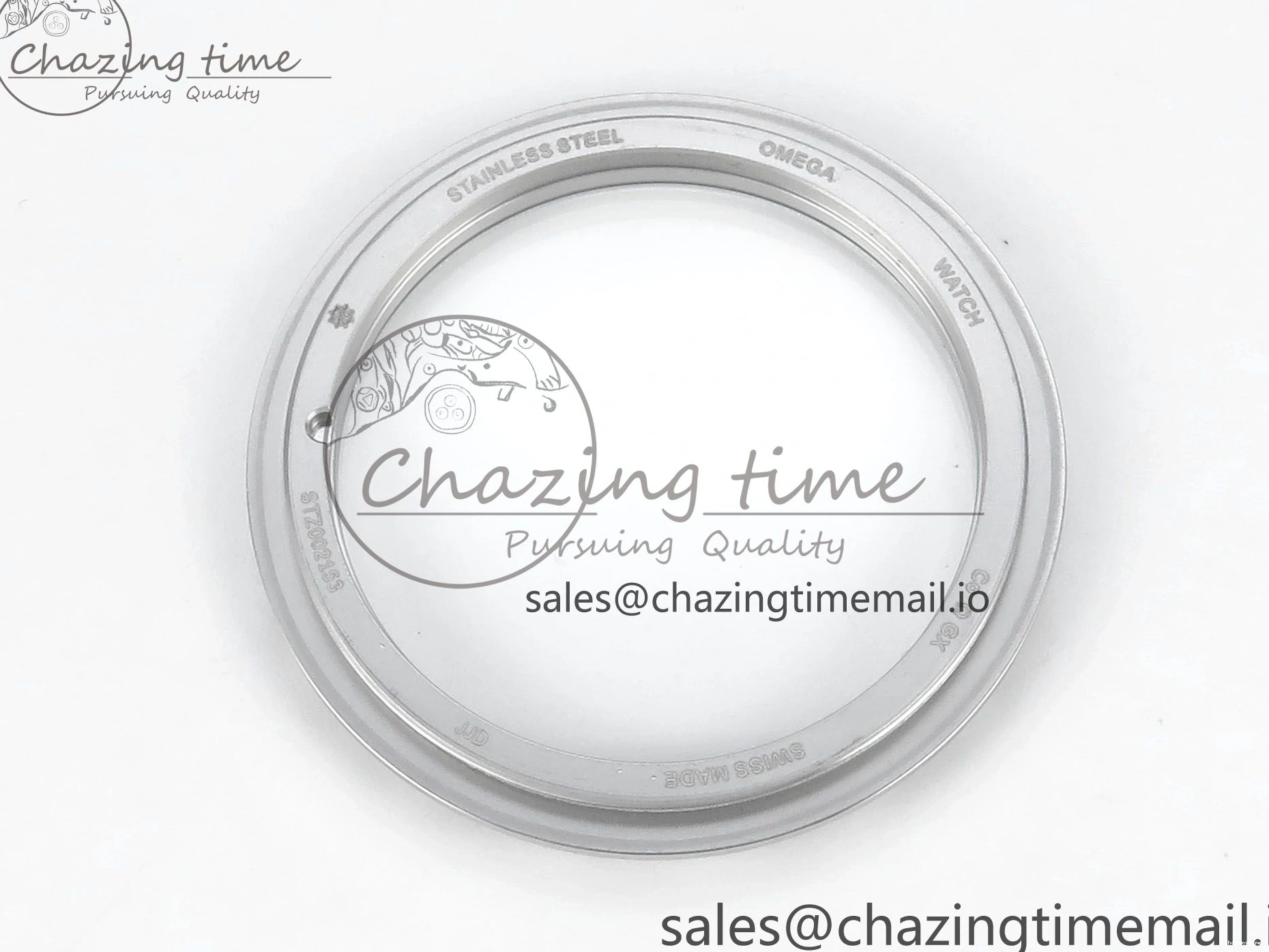 0425 Neat Seamaster Planet Ocean 600M 43.5mm SS SCF 1:1 Best Edition Blue Dial on SS Bracelet A8900 Super Clone 7684